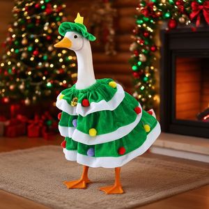 Conjunto de Disfraz de Ganso Blanco Grande para Mascotas, Ropa para Fiestas de Navidad, Decoración, Venta al por Mayor - Product Image 2