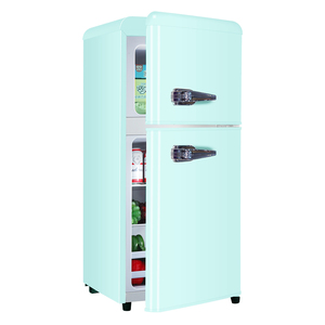 86 Liter Top Freezer Bottom Fridge Small Double Door Refrigerator BCD-58 BCD-86 Mini 58 Liters Home Hotel Use Bar 86l Mini Bar F - Product Image 2