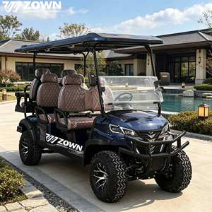Carrito de Golf Eléctrico de Bajo Consumo, Homologado para Circular por la Calle, Silencioso, para Parques, Villas y Transporte Turístico - Product Image 1