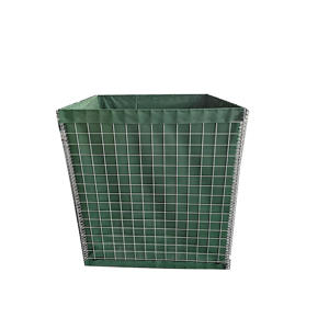 Barrière défensive <span class=keywords><strong>Hesco</strong></span> multi-usages, anti-explosion, anti-inondation, cage en gabion pour travaux d'urgence, renforcement des pentes routières - Product Image 3