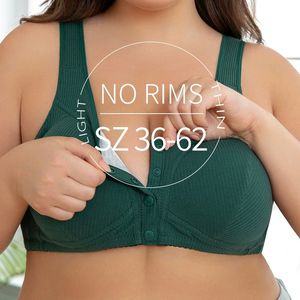 Ropa interior de mujer de alta calidad, Sujetador de algodón de Estilo Chaleco, sujetador de talla grande transpirable inalámbrico suave para todos los días para mujeres de mediana edad - Product Image 2