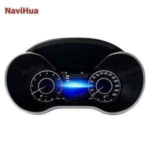 Navihua 12.3'' Electric Dashboard LED Display LCD Dashboard <b>Speedometer</b> Digital Cluster <b>for</b> Mercedes Benz C GLC Class 2015 2018 - Product Image 3