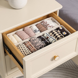 Tianshan Cotton Linen <b>Storage</b> Basket Rectangle Clothing Organizer For Underwear Bedroom Home Furnishing - Product Image 2