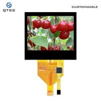 Layar LCD TFT Resolusi 320x240 2 Inci dengan Antarmuka 10PIN SPI 4 Jalur, Panel Layar Sentuh 4 Jalur Opsional, Modul LCD