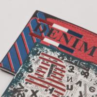 Nouveau fabricant d'étiquettes d'impression numérique UV Logo coloré 3D personnalisé patchs en cuir PU pour Denims