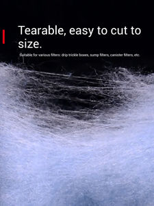 Coton de filtre de réservoir de poissons pour le puisard d'<span class=keywords><strong>aquarium</strong></span> et les filtres d'éponge idéaux pour les systèmes d'écrevisses et d'aquaculture - Product Image 5