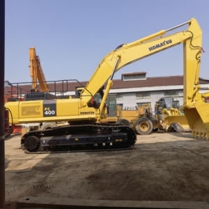 รถขุดตีนตะขาบ Komatsu PC400 มือสองคุณภาพสูง น้ำหนัก 42.1 ตัน เครื่องยนต์ 257 กิโลวัตต์ ความจุบุ้งกี๋ 1.9 เมตร ใช้งานมาแล้ว 0-2000 ชั่วโมง ผลิตในจีน - Product Image 4