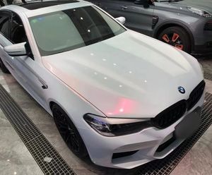 Autocollant de voiture Premium Pet Car Wrap 1.52*17m/Rouleau Film vinyle pour voiture en cristal de diamant blanc or Film de changement de couleur - Product Image 1