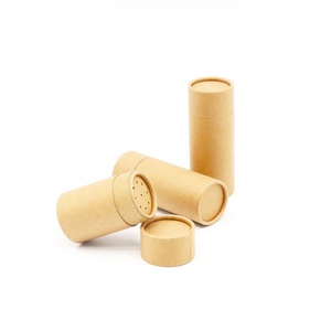 Recyclable Eco-Friendly <b>Poster</b> Tube Packaging Paper Cardboard for Loose Powder Cosmetic & Food Use - Product Image 1