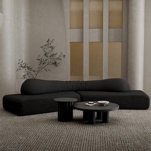 Canapé en tissu minimaliste italien, design modulaire en forme de S, pour salon et zones de réception - Product Image 3