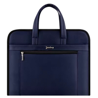 Porte-documents d'affaires personnalisé, sac à main rigide pour documents, unisexe, Oxford, imperméable, sac à main de bureau, grande capacité, réunion