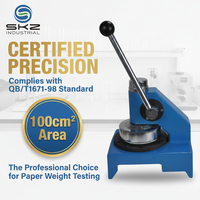 Muestreador Profesional de Corte de Papel SKZ114C, Herramienta de Prueba de Gramaje de Papel QB/T1671-98 para Área de 100cm², para Laboratorio
