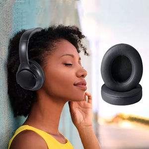Almohadillas de oreja de piel de cordero para <span class=keywords><strong>Beats</strong></span> <span class=keywords><strong>Studio</strong></span> 2,0 3,0, auriculares inalámbricos de repuesto, asequible - Product Image 4