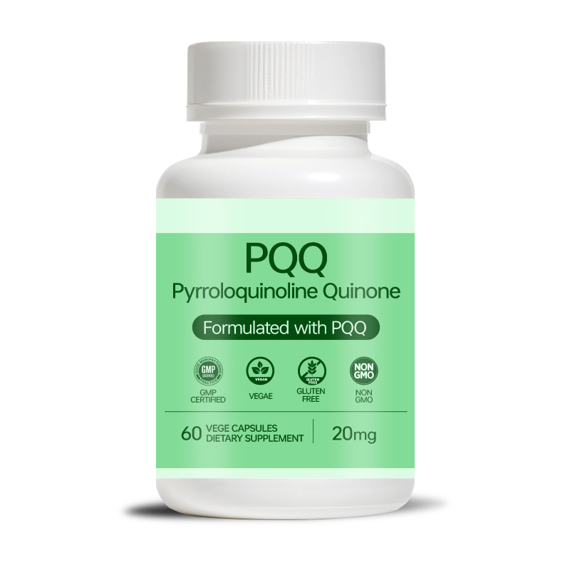 OEM PQQ Antioxidant Capsules For Energy Brain & Immune Health-60 Capsules Herbal Supplement For Adults
