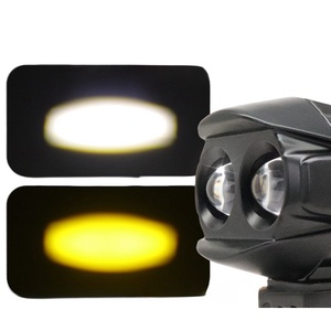 Faro Delantero para Motocicleta, Luces LED para Moto, Mini Luces de Conducción, Foco Externo de Doble Lente, Luz Antiniebla - Product Image 5