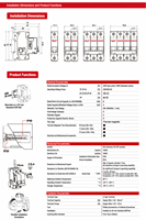 Interrupteur-sectionneur miniature Delixi DZ47G, sectionneur modulaire sur rail DIN pour la distribution d'énergie
