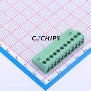 JL396-39611G01 Plug-in Terminal Block P=3.96mm Connector ( Connector Type: Plug )( Construction: 1x11P )( Pitch: 3.96mm ) - Product Image 1