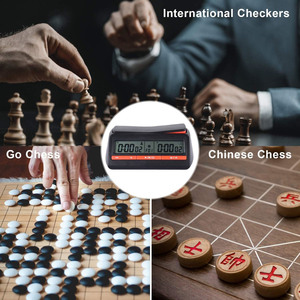 Minuteur d'échecs numérique professionnel, minuteur de jeu de société multifonctionnel, horloge d'échecs DGT, Reloj - Product Image 3