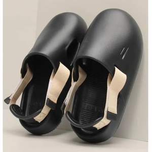 <span class=keywords><strong>Sandales</strong></span> plates de plage décontractées pour femmes, style flexible, avec sangle auto-agrippante, pour adultes, collection été 2025 - Product Image 4