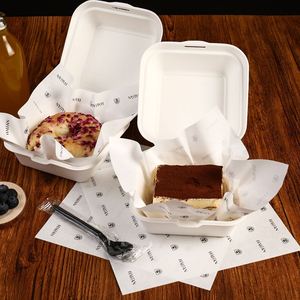 Customized Food Grade Greaseproof <b>Wrapping</b> <b>Tissue</b> <b>Paper</b> Burger Packaging Poly Laminated <b>Paper</b> for Baked Fast Food Fried - Product Image 4