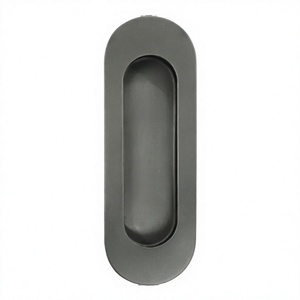 Poignées de porte coulissantes en acier inoxydable de haute qualité, design moderne encastré dissimulé, pour entrée extérieure, hôtel, chambre, entrepôt, centre commercial - Product Image 4
