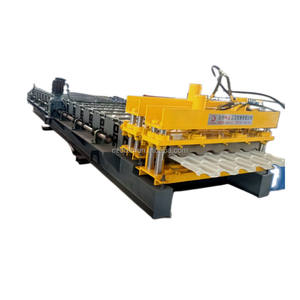 PLC 제어 유광 시트 지붕 패널 기와 제조 기계 - Product Image 1