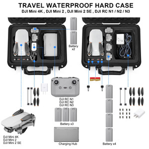 Étui de transport pour drone portable personnalisé en usine OEM, organisateur de drone protecteur, sac de drone étanche, échantillon gratuit - Product Image 2