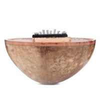 Thumb Piano 7 Keys Adjustable Coconut Shell Painted Thumb Piano Kids' Finger Percussion Keyboard Musical Instrument Mbira