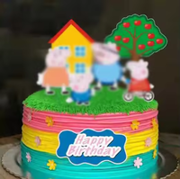 Auto-Themen Geburtstagstorten-Dekoration Happy Birthday Tortenaufsätze für Kinder Jungen Party Tortenzubehör