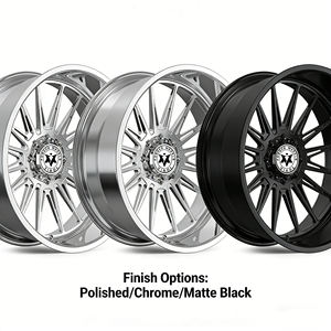Nouvelles jantes en alliage forgé chromé concaves profondes Viaol 22-30 pouces 5x114.3/130/6x139.7 PCD, ensemble de 4 pièces pour <span class=keywords><strong>Audi</strong></span> <span class=keywords><strong>R8</strong></span> Urus - Product Image 5
