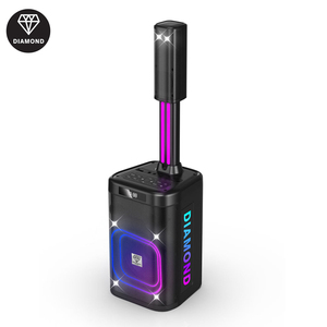 Altavoz de Línea Activa de 8 Pulgadas con Woofer, Diseño Profesional para KTV y Karaoke, Mini Altavoz con Luces LED RGB Intermitentes, Gran Venta 2026 - Product Image 1