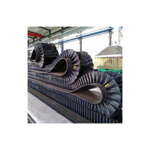 Sabuk Konveyor Lift Tahan Minyak dengan Kawat Baja, Dinding Samping Tanpa Akhir, Kapas, Nilon, EP, Karet - Product Image 4