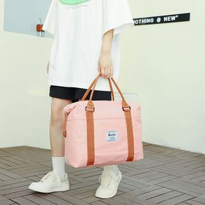 Sac de voyage Oxford de grande capacité, imperméable, avec fermeture éclair, pour le sport, les voyages, les femmes, léger, pour le week-end, pour la salle de sport - Product Image 6