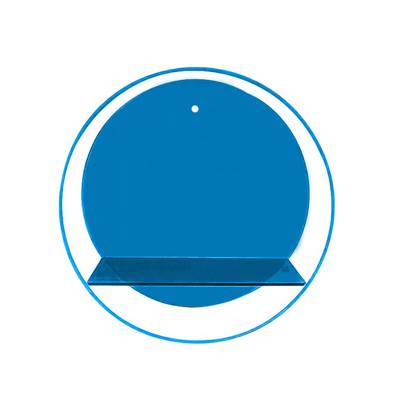 Round shelf lake blue-2597cm