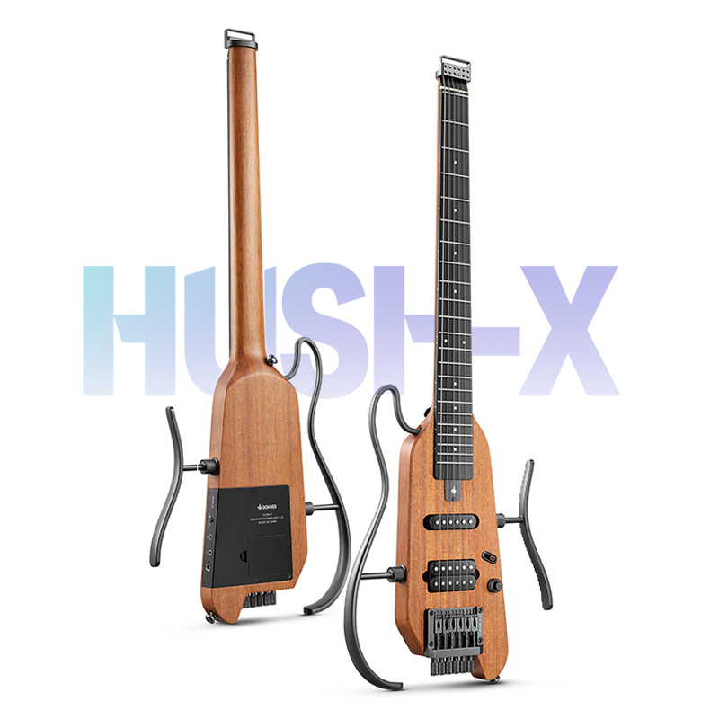 Donner HUSH-X 38 Inch Electric Guitar - Portable & Secure