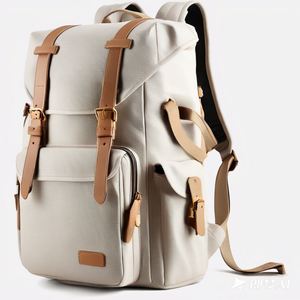 Sac à dos pour appareil photo en toile durable, sur mesure, grande capacité, imperméable, vente chaude, fabriqué en usine BSCI. - Product Image 5