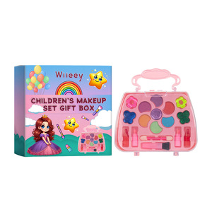 Nouveau produit WIEEYY naturel organique multicolore fille <span class=keywords><strong>maquillage</strong></span> rouge à lèvres fard à paupières <span class=keywords><strong>maquillage</strong></span> enfants <span class=keywords><strong>maquillage</strong></span> ensemble boîte-cadeau - Product Image 3