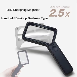 Có thể sạc lại tầm nhìn Viện trợ với ánh sáng tầm nhìn thấp <span class=keywords><strong>Reader</strong></span> cho người già và trẻ em xách tay cầm tay kính lúp - Product Image 2