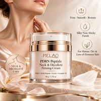 Crème raffermissante pour le cou et le décolleté au logo personnalisé PDRN Multi-Peptide Ectoin, pour un aspect plus ferme, une peau plus lisse et nourrissante