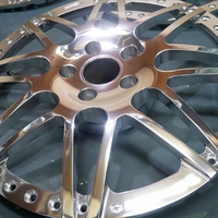 Nouvelles jantes en alliage d'aluminium forgé chromées 20-22 pouces 5x114.3/5x120 design concave pour berlines/SUV de luxe sur mesure