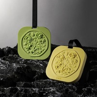 Cadre en bois massif motif Ins Style voiture suspendu décoration aromathérapie voiture diffuseur pendentif désodorisants cadeau plâtre
