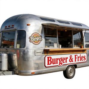 Remorque alimentaire mobile pour stades et sites sportifs, homologuée DOT CE VIN, pour services de matchs, USA Europe, chariot de concession, snacks et chips - Product Image 1