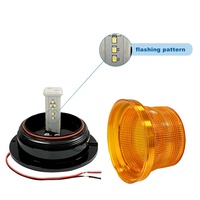SG SG-SR4 DC10-110V 5W Luz Estroboscópica LED con Base Magnética IP67 CE UKCA ECE para Montacargas y Equipos de Construcción