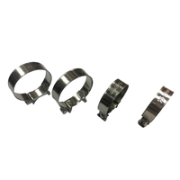 YC/Yucai Mini-pince réglable en acier inoxydable 304 poli pour circuit d'huile FSAE, pour tuyau robuste métrique 6-8mm