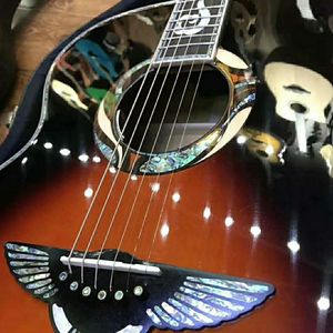 <span class=keywords><strong>Guitare</strong></span> acoustique CHWOCHI Kawoki Eagle Series 42 pouces C20, <span class=keywords><strong>guitare</strong></span> folk haut de gamme à table massive - Product Image 3