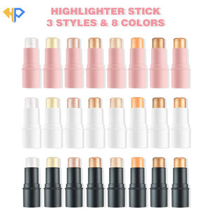 Stick illuminateur vegan personnalisé, imperméable, naturel, longue durée, ensemble de stylos illuminateurs pour le visage, illuminateur crème scintillant, maquillage - Product Image 2