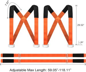 Sangles <span class=keywords><strong>de</strong></span> <span class=keywords><strong>déménagement</strong></span> pour 2 personnes Sangles <span class=keywords><strong>de</strong></span> <span class=keywords><strong>levage</strong></span> pour système <span class=keywords><strong>de</strong></span> <span class=keywords><strong>levage</strong></span> et <span class=keywords><strong>de</strong></span> déplacement <span class=keywords><strong>de</strong></span> meubles pour objets lourds (avec support dorsal) - Product Image 3
