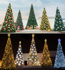 4M Trang Trí Lớn Bán Buôn Sao Thực Tế Ribbon Bow Cá Nhân Ngoài Trời Khổng Lồ Cây Giáng Sinh Cho Cây Giáng Sinh Crafting Ribb - Product Image 6