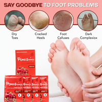 Ensemble de soin des pieds Freshine Foot SPA, pédicure de luxe en 3 étapes, kit de soin des pieds, masque parfumé au citron, produits de beauté