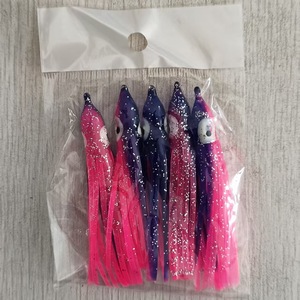 Señuelo Artificial Luminoso de PVC para Pesca en Agua Salada, 5 Unidades sin Anzuelos, Cebo para Barco - Product Image 5